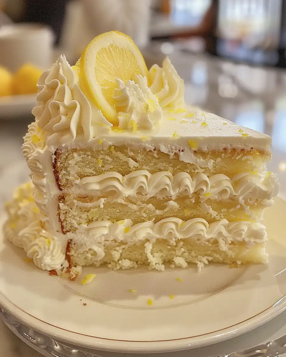 Pressure cooker process for Italian lemon cream cake