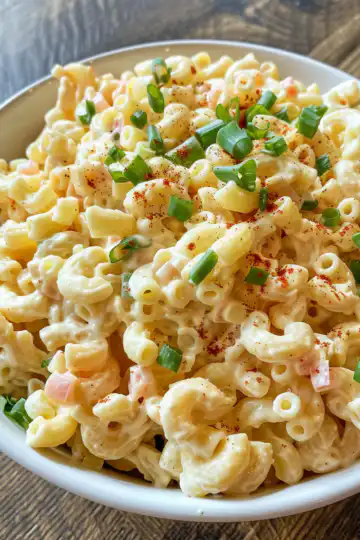 Copycat Kfc Macaroni Salad taken with iphone 15 pro max --iw 2 --ar 4:5 --v 6.0 --raw