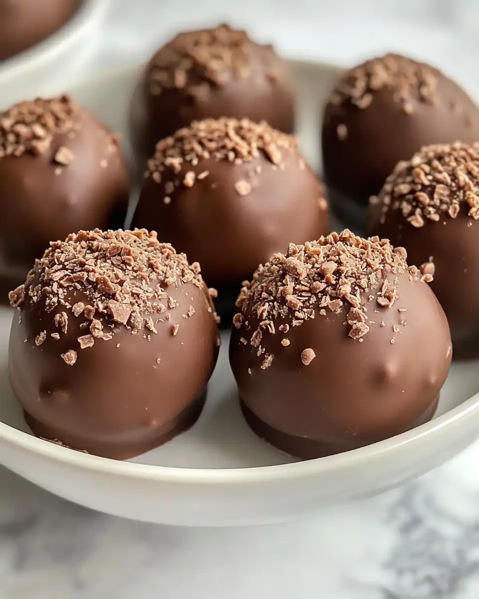 Copycat Lindor Truffle Chocolate Dessert fresh from pressure cooker with float valve