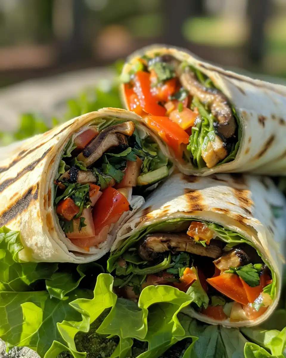 Golden toasted tortillas filled with grilled veggies, ready to eat