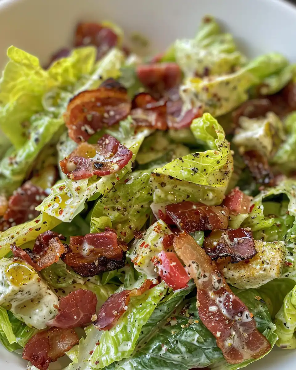 Bacon fat vinaigrette being prepared in skillet on stove