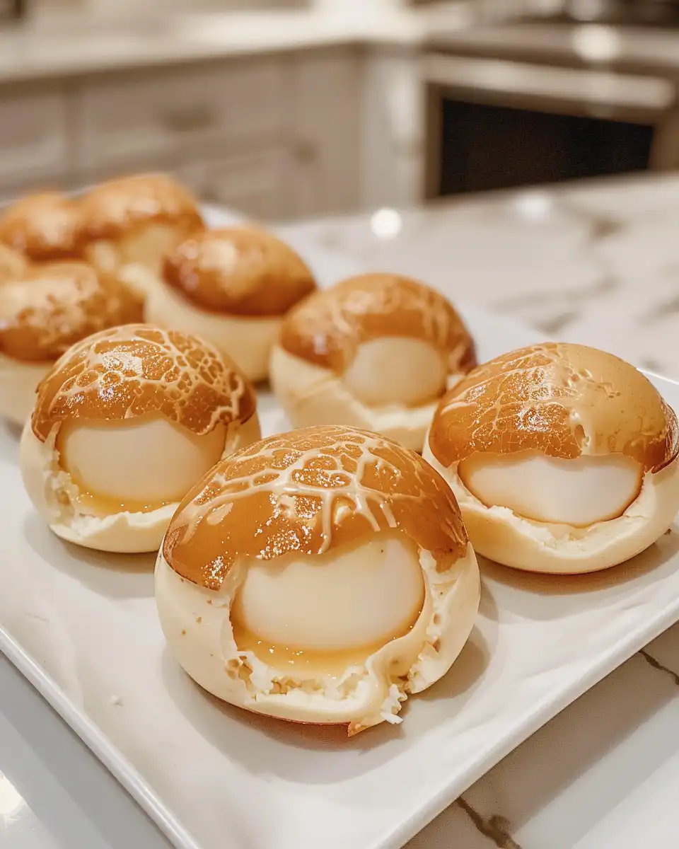 Freshly cooked fluffy egg white bites steaming in pressure cooker