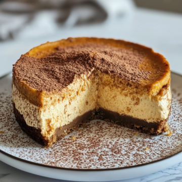 Sweet Potato Cinnamon Cheesecake taken with iphone 15 pro max --iw 2 --ar 4:5 --v 6.1 --raw