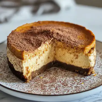 Sweet Potato Cinnamon Cheesecake taken with iphone 15 pro max --iw 2 --ar 4:5 --v 6.1 --raw