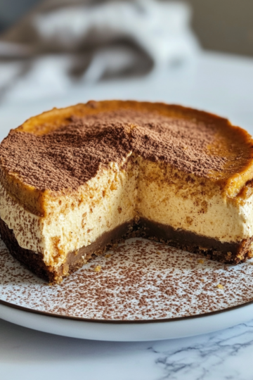 Sweet Potato Cinnamon Cheesecake taken with iphone 15 pro max --iw 2 --ar 4:5 --v 6.1 --raw
