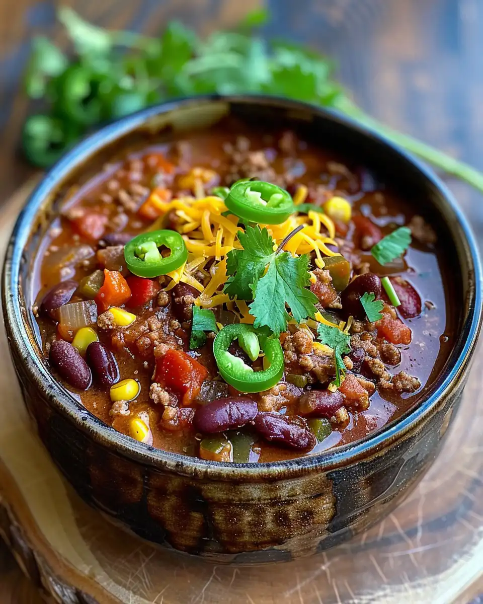 Ingredients for Instant Pot vegan chili including peppers, beans, and spices