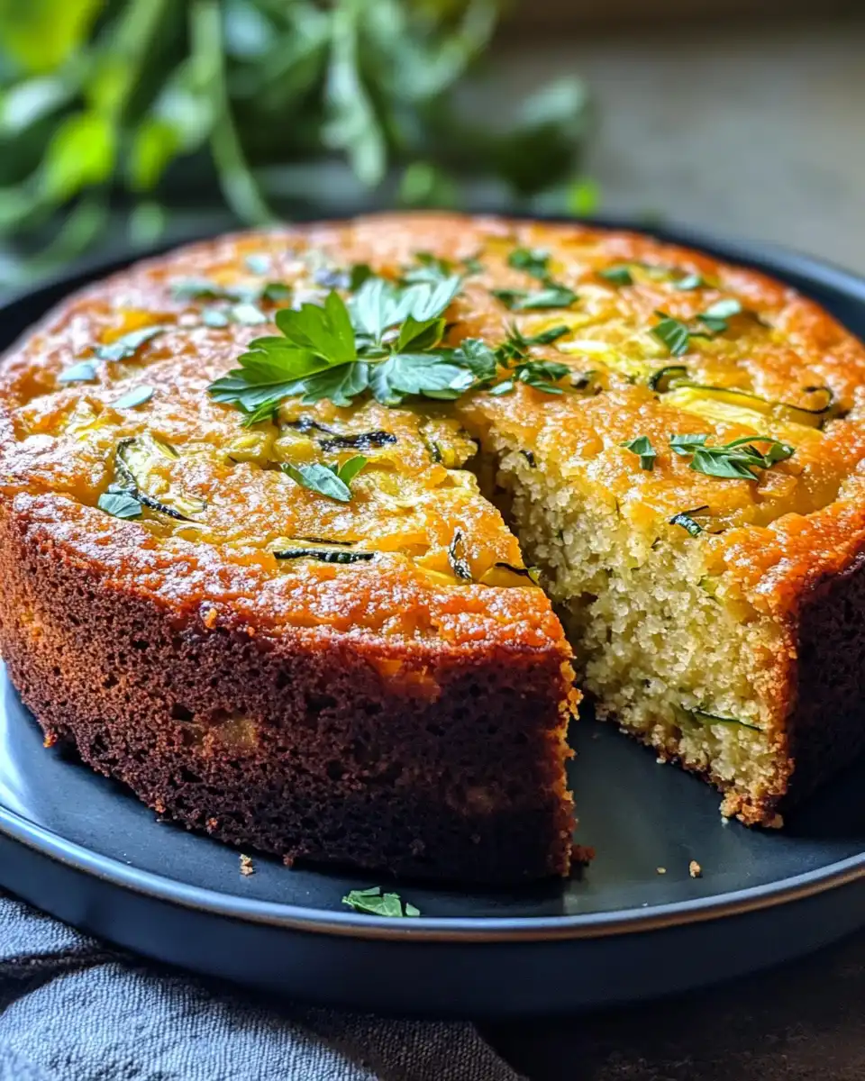 Pressure cooker zucchini cake starting to cook with steam