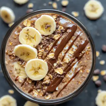 Banana Bread Overnight Oats taken with iphone 15 pro max --iw 2 --ar 4:5 --v 6.1 --raw