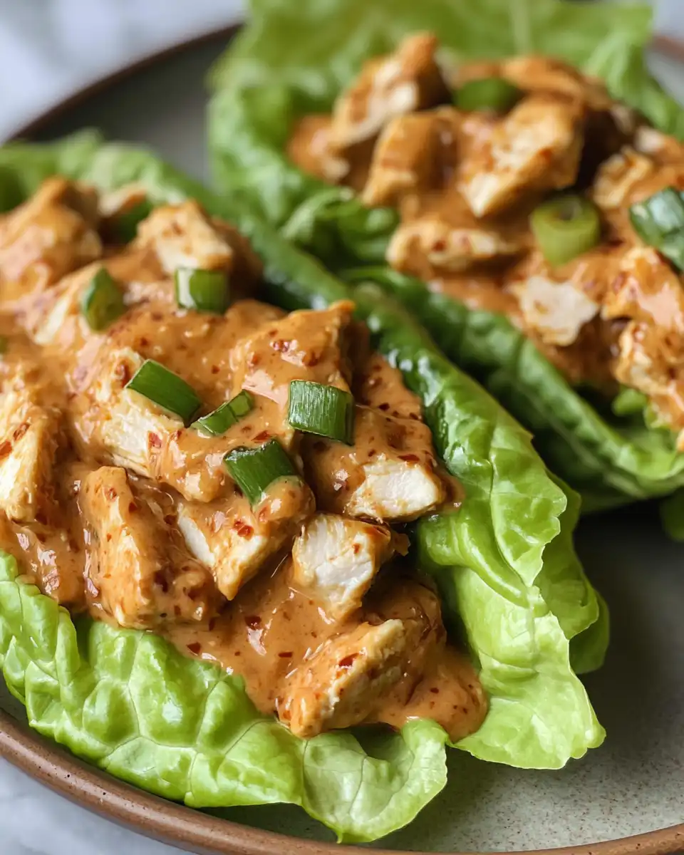 Fresh ingredients for chicken lettuce wraps including mango and cabbage