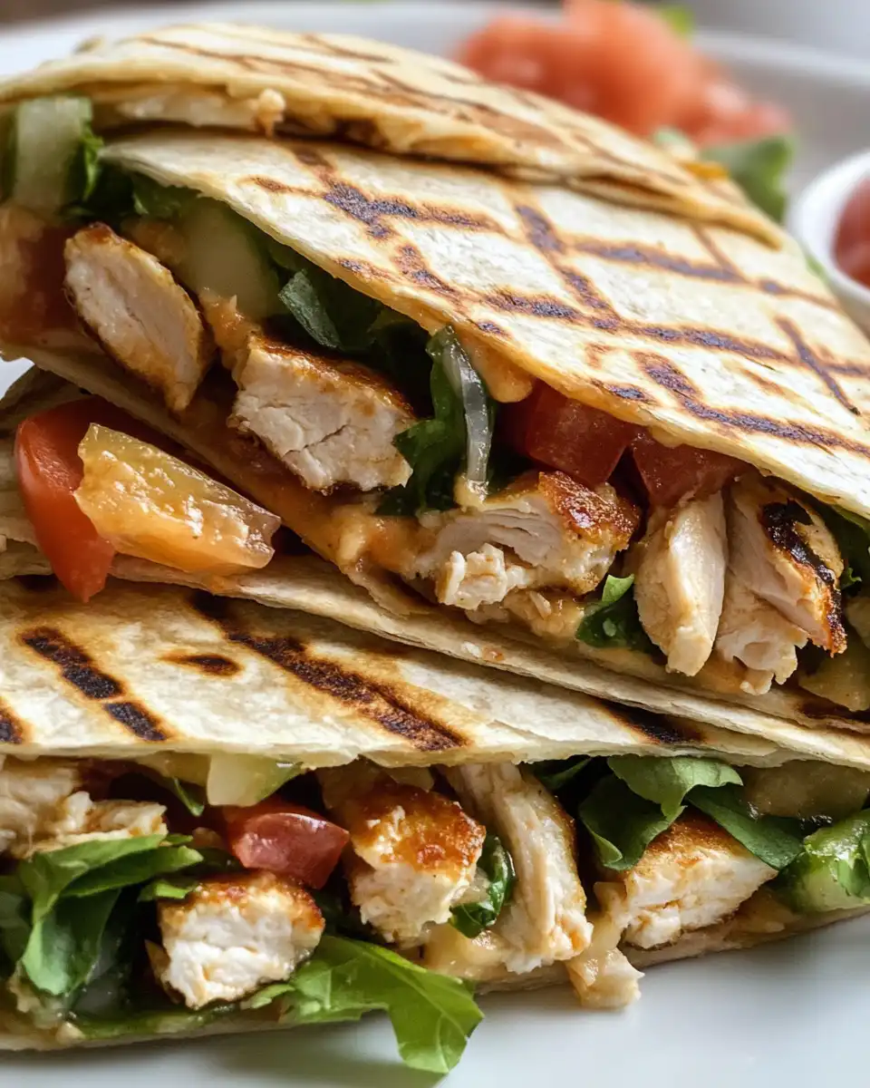 Ingredients layered for Crunchwrap Quesadilla including beef, cheese, chips, and tortillas