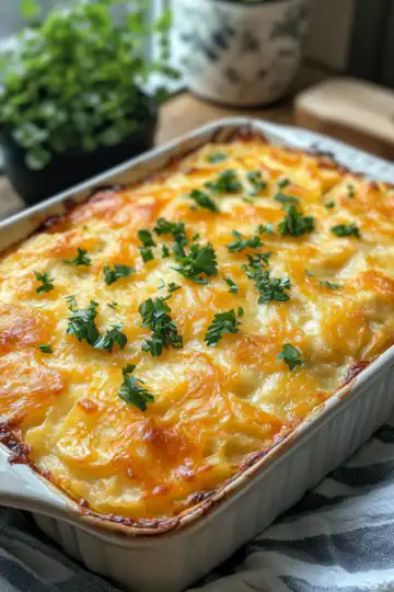 Copycat Cracker Barrel Hashbrown Casserole taken with iphone 15 pro max --iw 2 --ar 4:5 --v 6.1 --raw