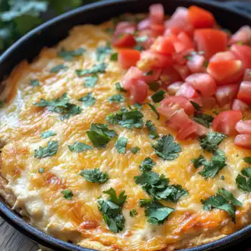 Easy Baked Chicken Queso Dip taken with iphone 15 pro max --iw 2 --ar 4:5 --v 6.1 --raw