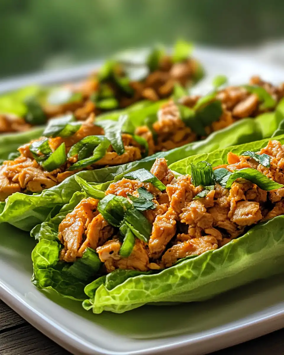 Ingredients laid out for healthy chicken lettuce wraps including cashews and fresh herbs