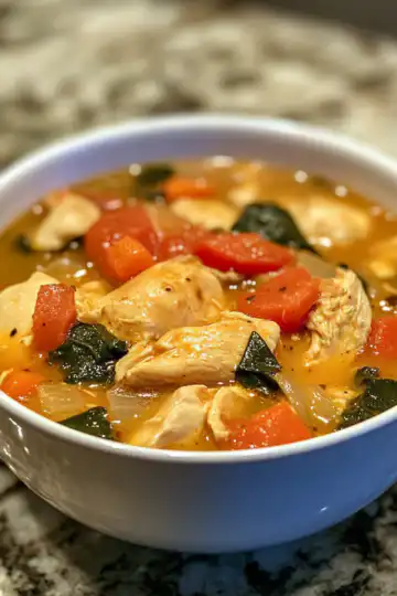 Hearty Chicken Stew taken with iphone 15 pro max --iw 2 --ar 4:5 --v 6.1 --raw