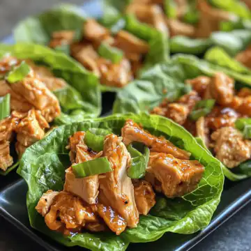 Instant Pot Chicken Lettuce Wraps taken with iphone 15 pro max --iw 2 --ar 4:5 --v 6.1 --raw